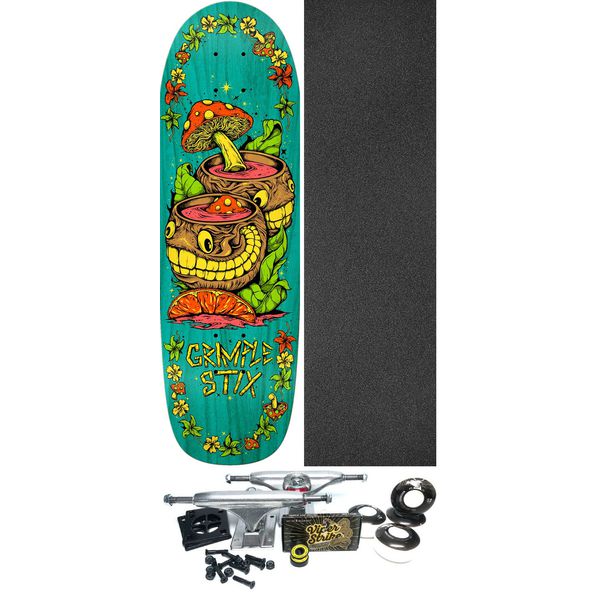 Anti Hero Skateboards Grimple On Vacation Skateboard Deck - 8" x 25.5" - Complete Skateboard Bundle